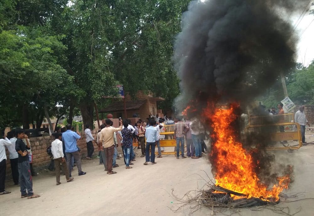 Murder after kidnapping, stone pelting on police in jodhpur