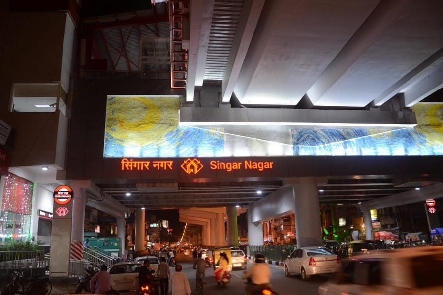 lucknow metro commercial run inauguration