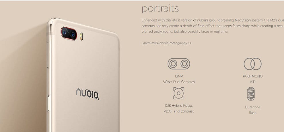 Nubia M2 Play 