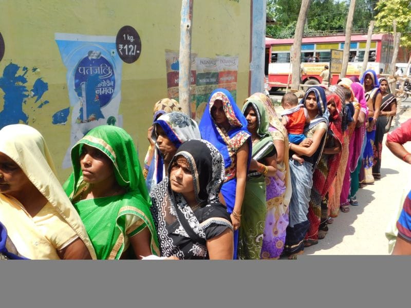 कड़ी सुरक्षा में ब्लाक प्रमुख के लिए डाले गए वोट