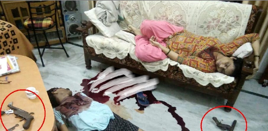 Advocate murdered wife, shot himself with the tone of 315 bore