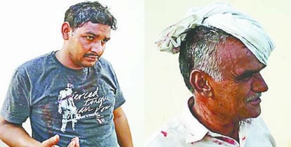 Ganesh Visaran Shobhayatra attacked pilgrims with brick and iron rod