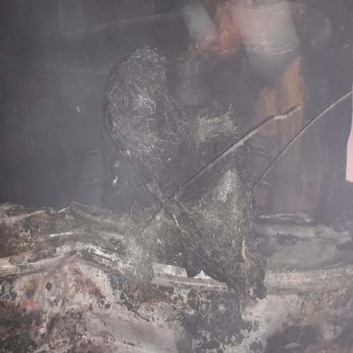 Incident: two people burnt alive in Cantor, see photos
