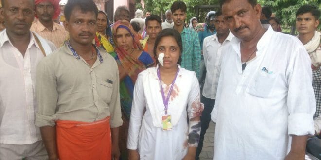 ghazipur girl student knife attack