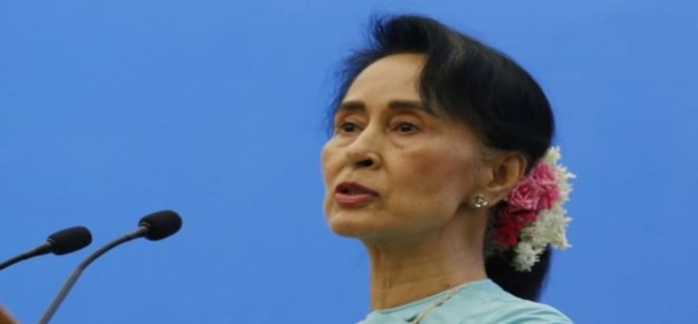 world can fight challenges like terrorism and poverty only via peace : Suu Kyi