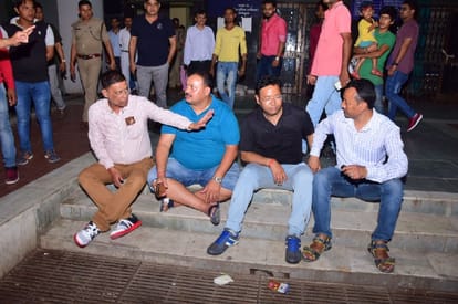 Congress mla harish dhami attack incident captured in CCTV camera