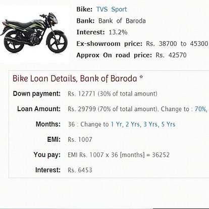 Tvs sport down online payment price