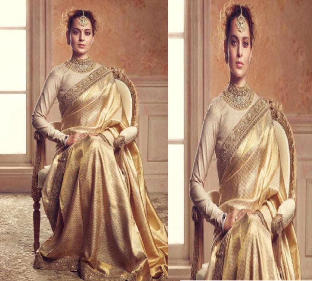 Bollywood actress Kangana Ranaut photo shoot for Harper Bazaar Bride magazine