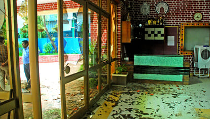 Heavy organisms on death of student