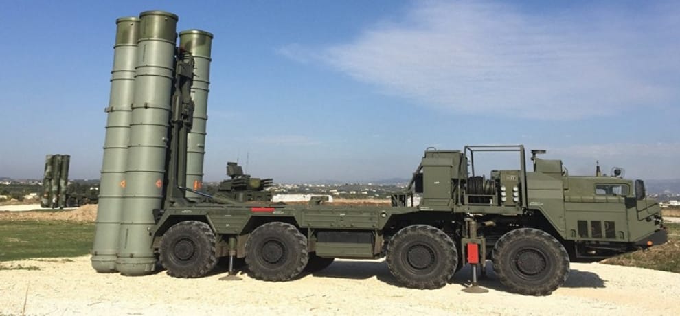 indian air force complete Russian S-400 Triumf air defence system trail