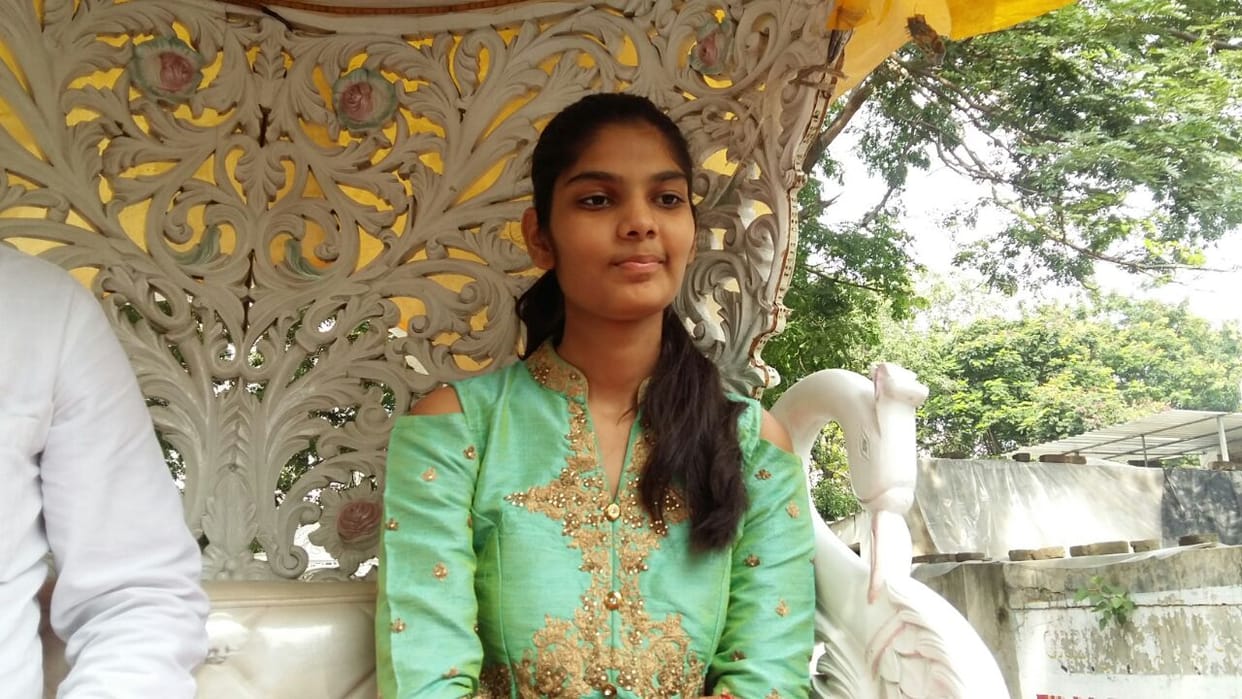 this 13 year old girl kept fast while drinking water one time for whole day 