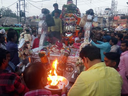 baba lat bhairav barat procession in varanasi