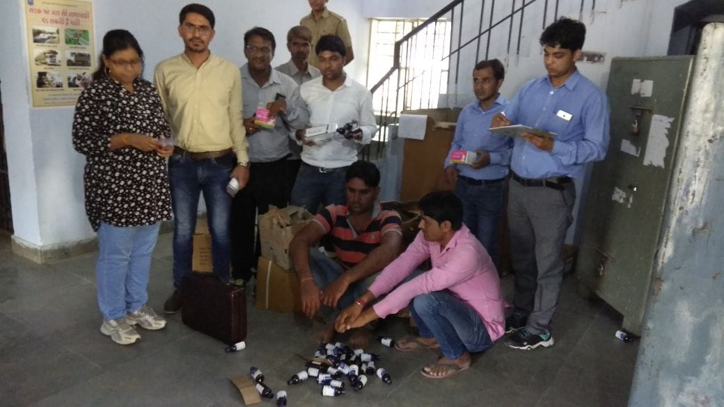 medicines caught worth of 40 lakhs in drug trade, raid on medical shop
