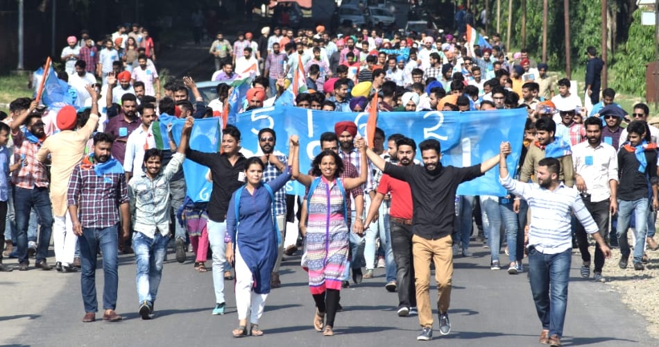 big relief of PU's students,Now we can give the exam again