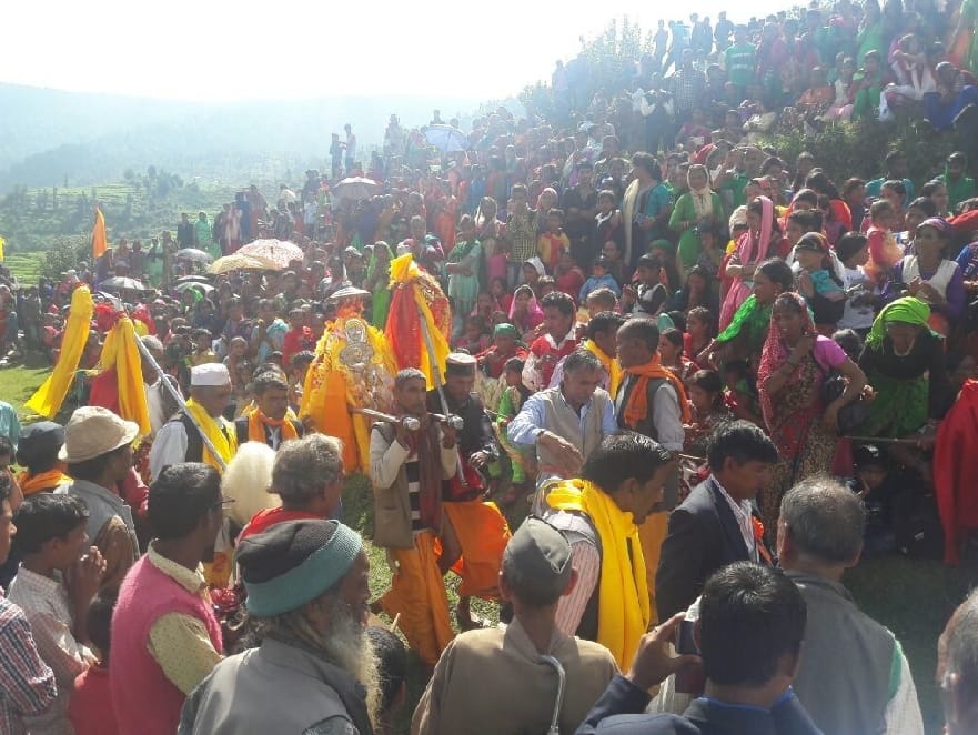 God do tarpan for departed in rudraprayag during shradh pitru paksha