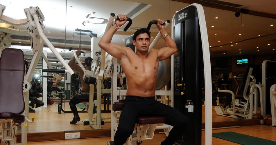 international wrestler sangram singh at amar ujala office, speaks on ram rahim, radhe maa