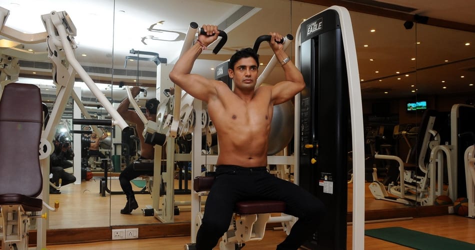 international wrestler sangram singh at amar ujala office, speaks on ram rahim, radhe maa
