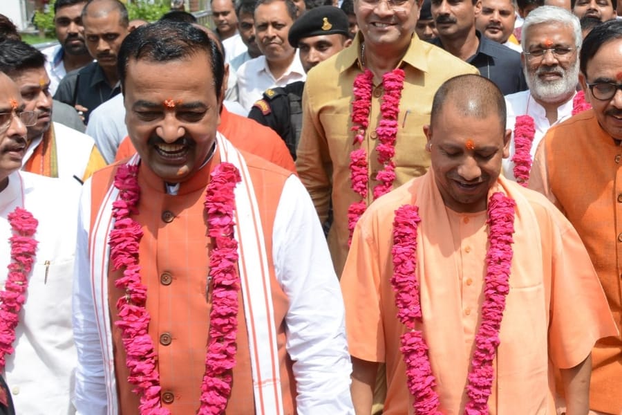 property of yogi and deputy CM keshav.