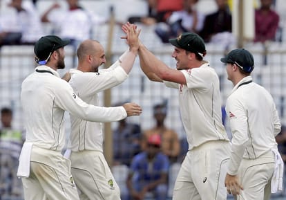 nathan lyon at the top icc ranking after best against bangladesh  
