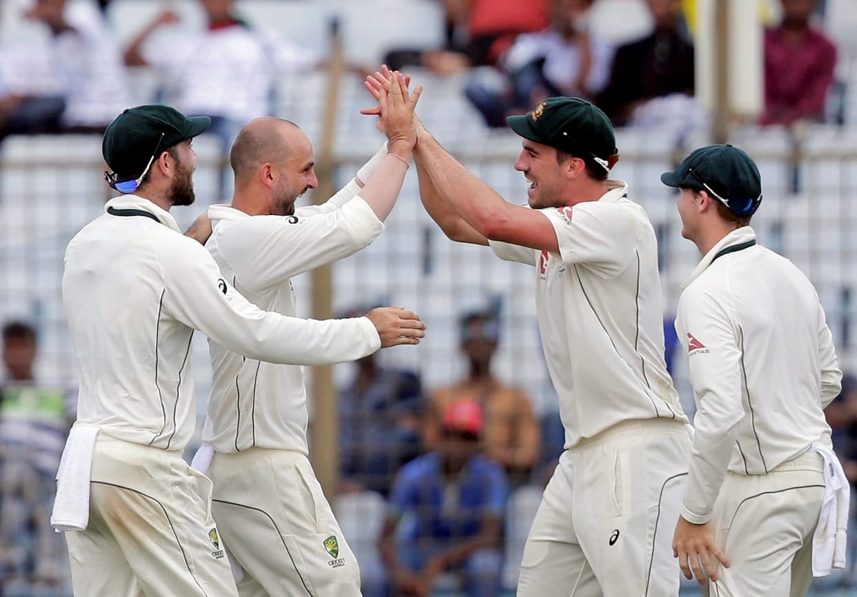 Bangladesh vs Australia 2nd-test Australia beat Bangladesh by 7 wickets 