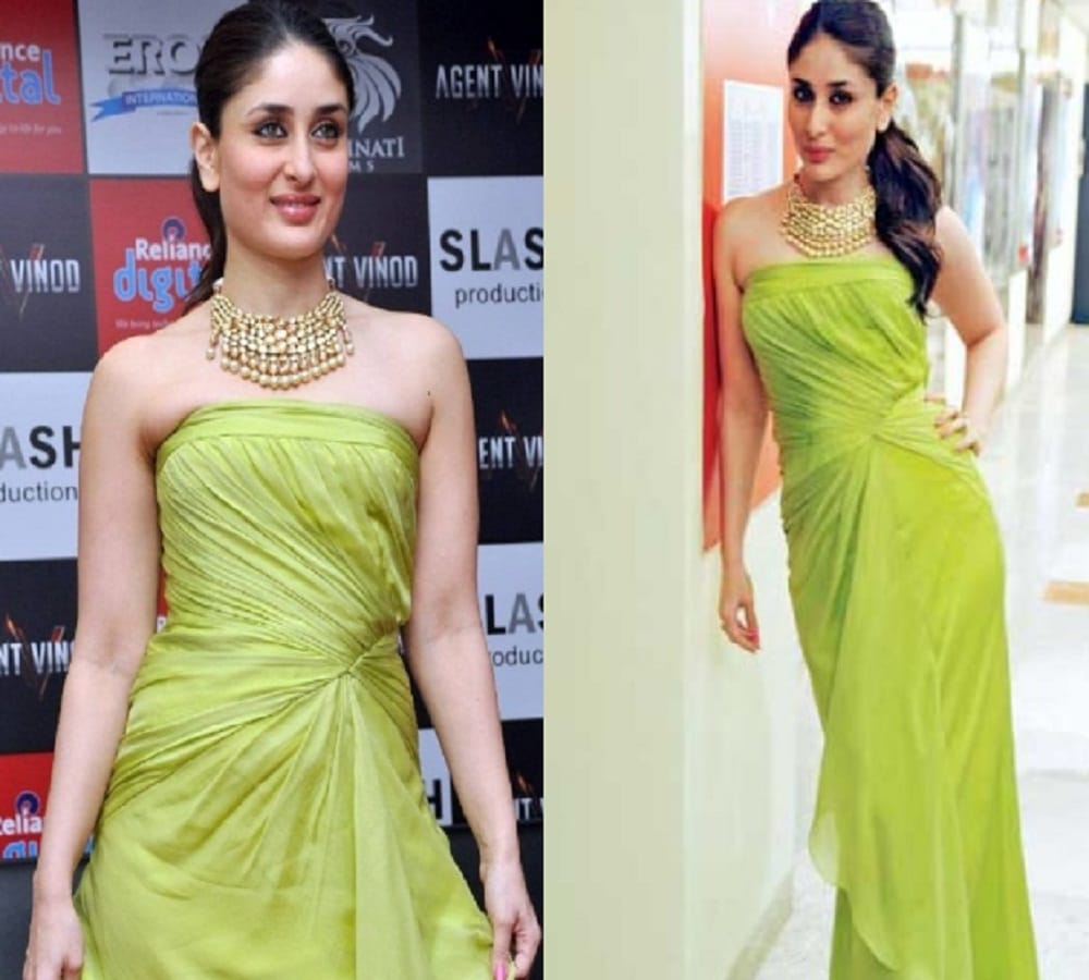 You can try Bollywood actresses traditional  jewellery look with western dress