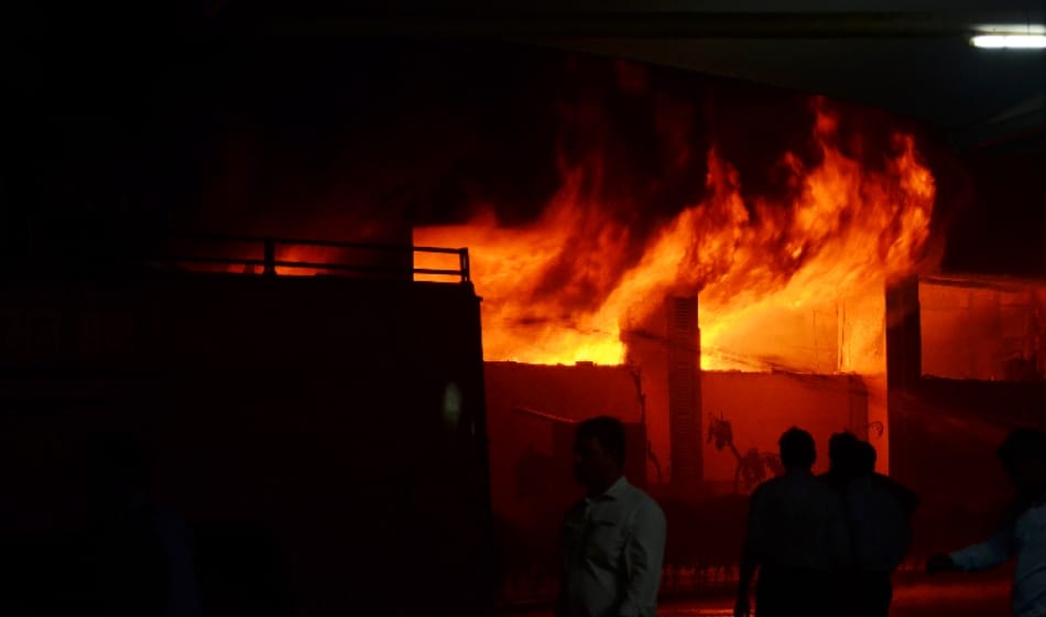 haldiram factory catches fire after big explosion there, no casualities