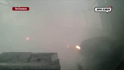 Blast in firecracker factory in Firozabad
