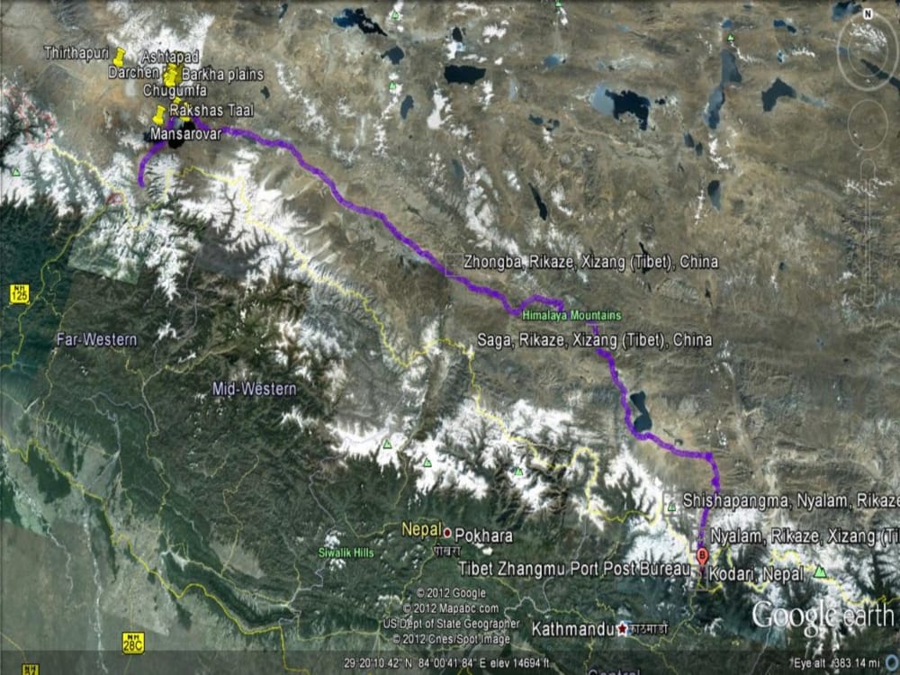 Travelling to Mansarovar via Nepal becomes expensive china increased rates for indians