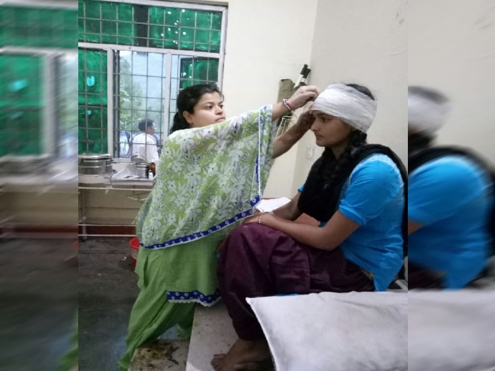 Mother saved her daughter to Leopard attack in almora