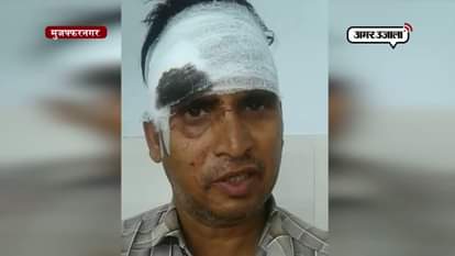 Uttar Pradesh traffic police beats bus conductor in muzaffarnagar
