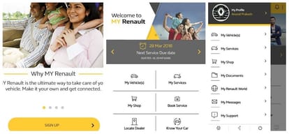 Renault India Launched My Renault App, now book Car Service Online