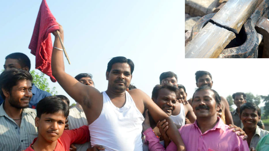 Pawan has stopped a major rail accident