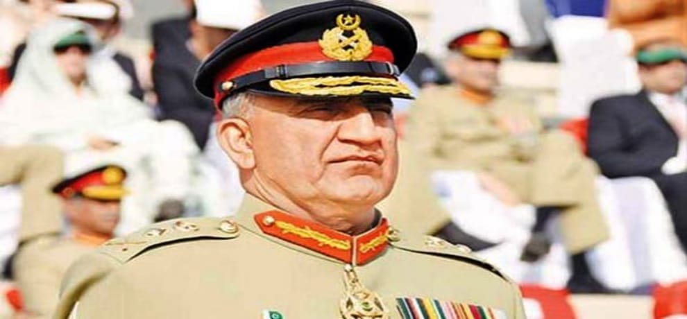 Pakistan army chief statement negotiations resolve Kashmir issue