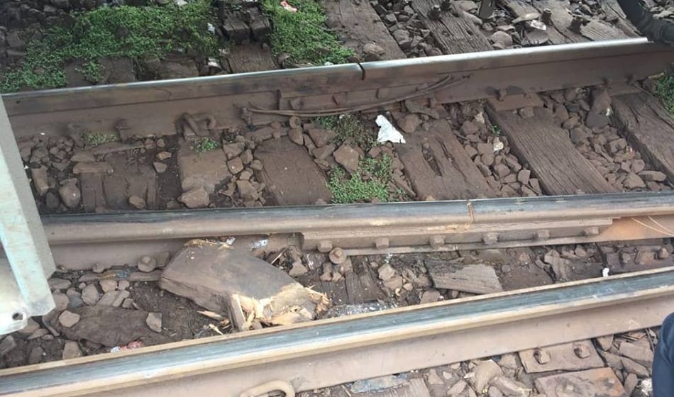 two consecutive rail accident at agra cantonment railway station 