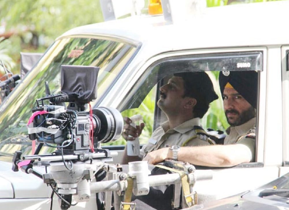 saif ali khan look get leaked from the set of web series scared games