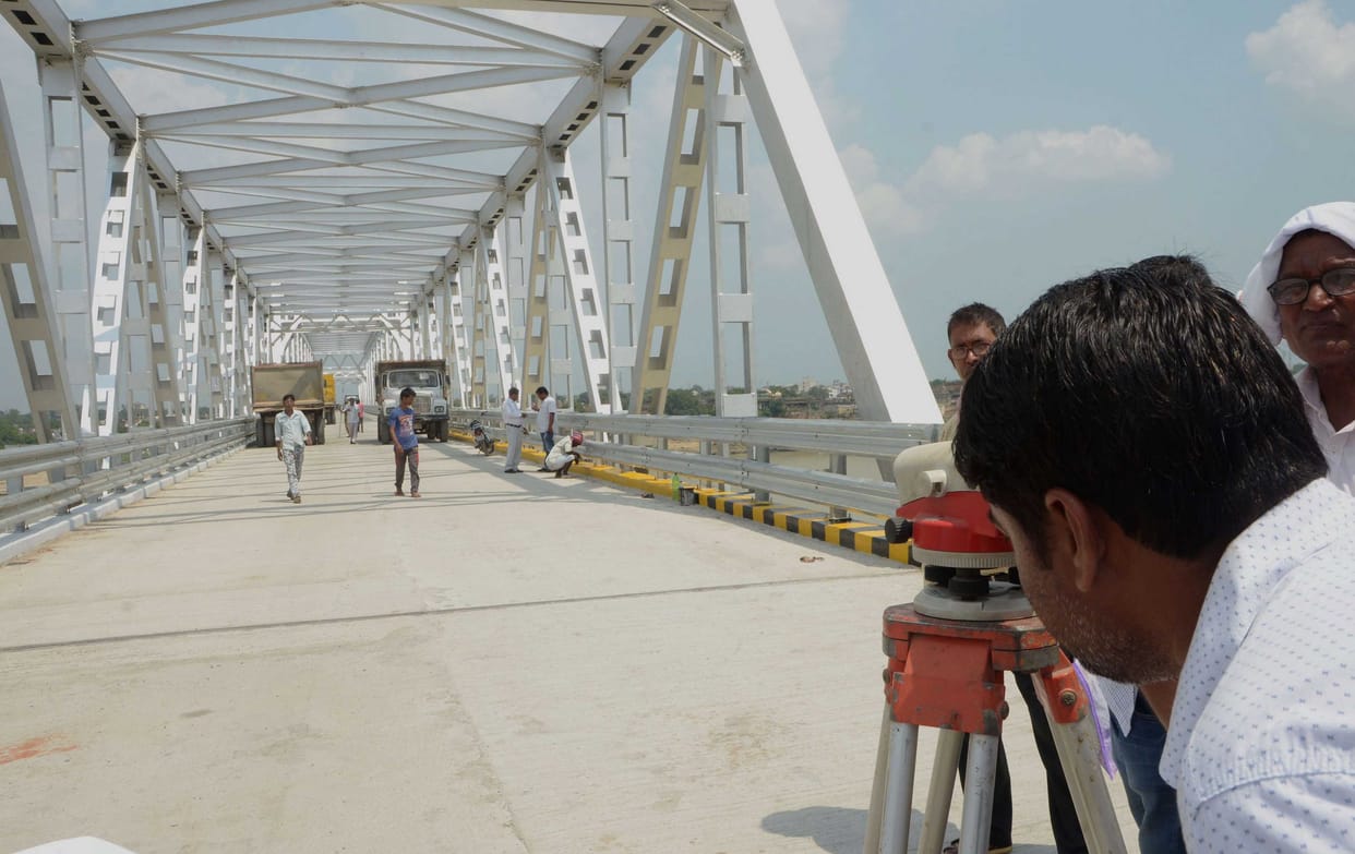 samne ghat bridge pass in load testing