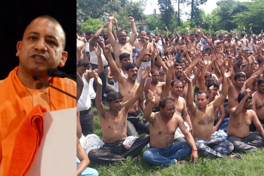 arrest of shikshamitra in barabanki.