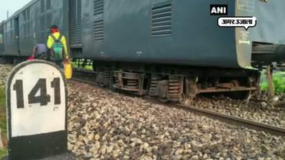  Derail of shaktikunj express in sonbhadra