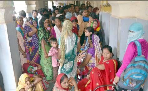 जिला अस्पताल की ओपीडी 1500 के पार
