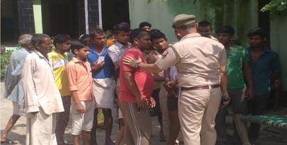 Tension prevailed in Muzaffarnagar, panic in Dalits, police force deployed