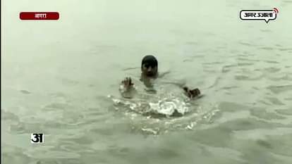 Yamuna river water level rises in agra 