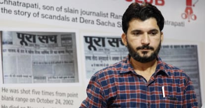Son of Journalist Ram Chander Chatrapati, Anshul on Haryana Police