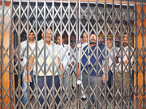 Education students locked in BSA office, MP-MLA clutches