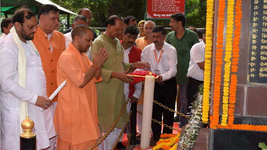 cm yogi statement about dirty politics in kanpur