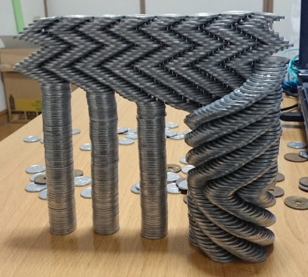 Coin structures made by Japanese artist is beautiful thing you will see today
