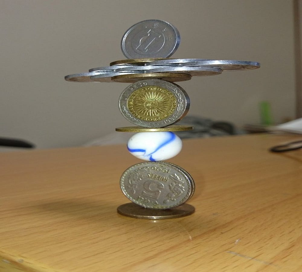 Coin structures made by Japanese artist is beautiful thing you will see today