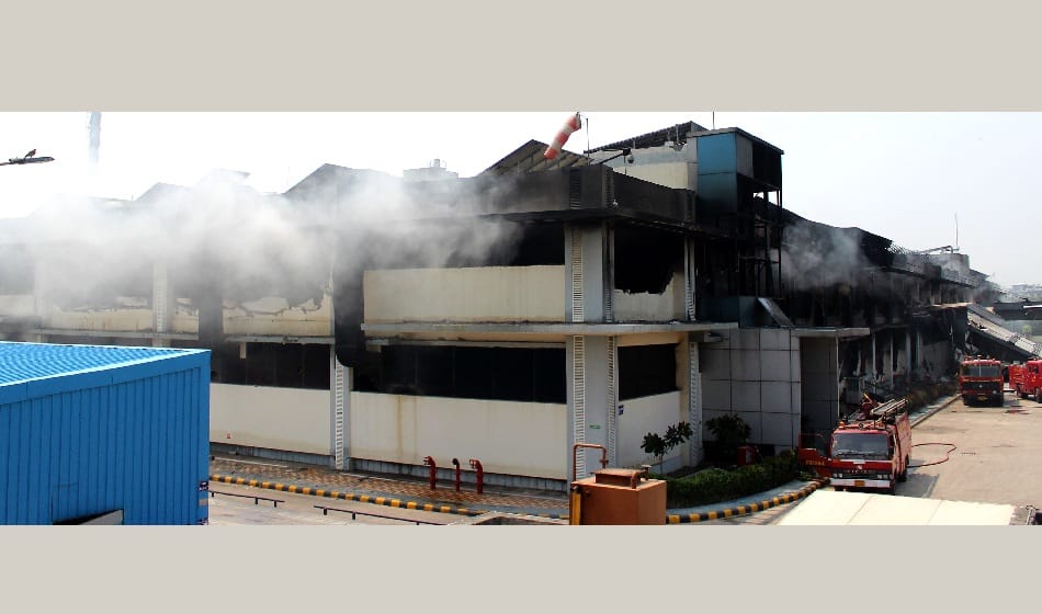 government sought report on fire in haldiram factory
