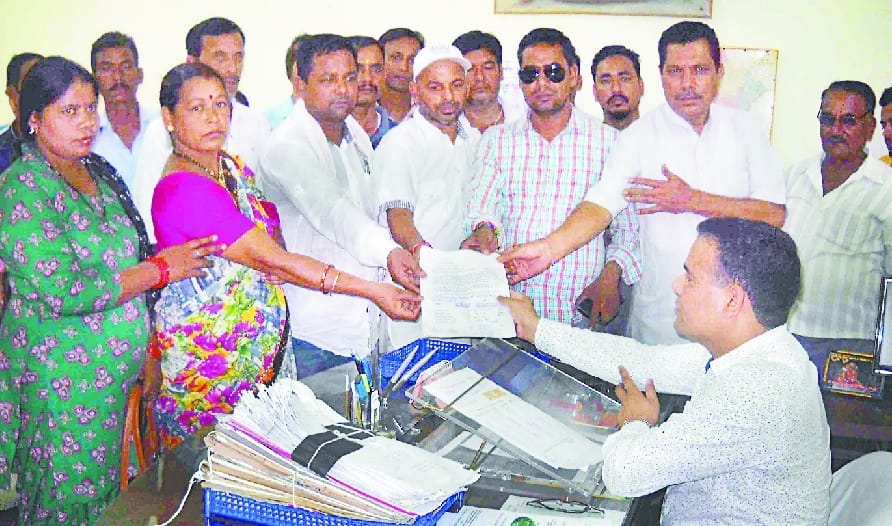 Mobilized against the inclusion in the municipality