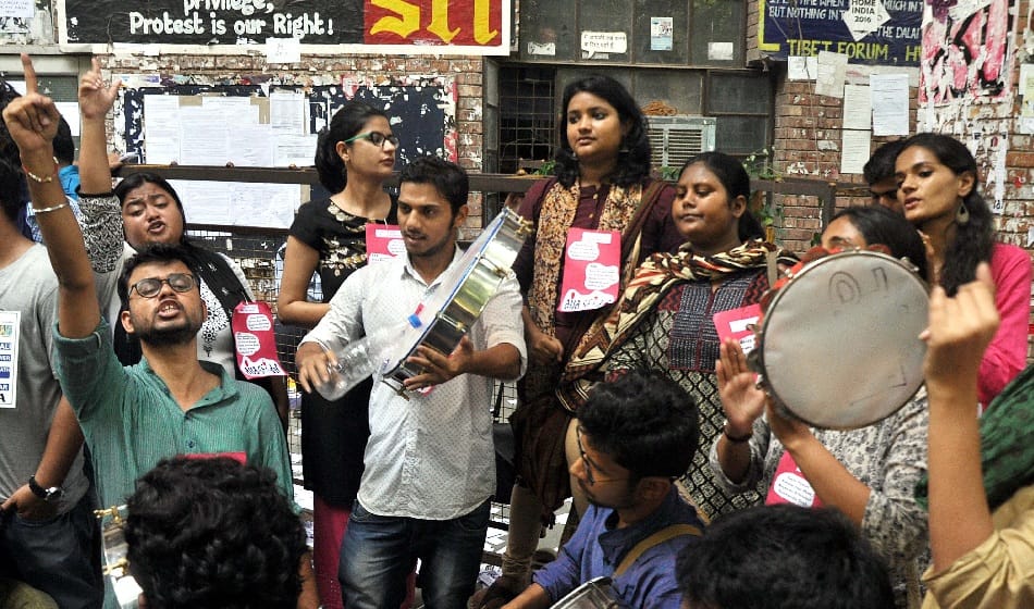 Why the slogans of freedom is raised again in JNU campus