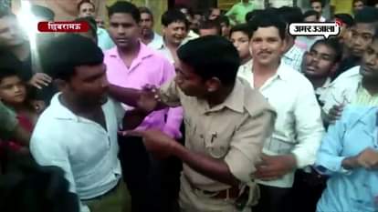 Crowd beats thief in kannauj